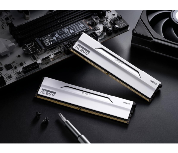 KLEVV 32GB (2x16GB) 6000 CL28 Bolt V White - 1580896 - zdjęcie 13
